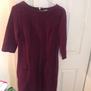 Thrifted Plum thick dress